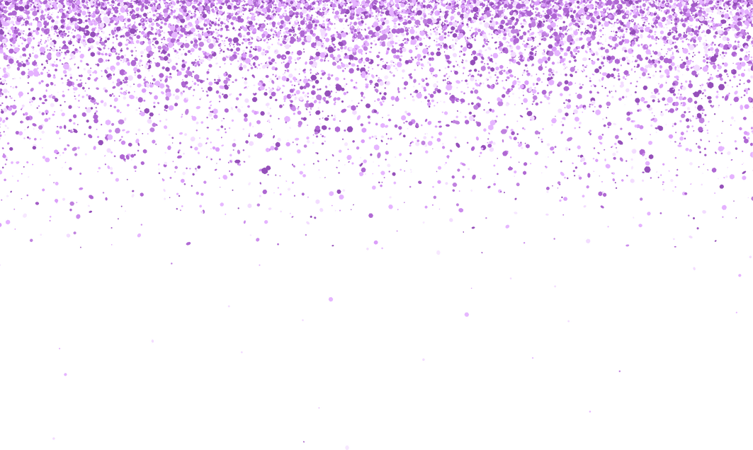 Purple Falling Glitter Illustration 