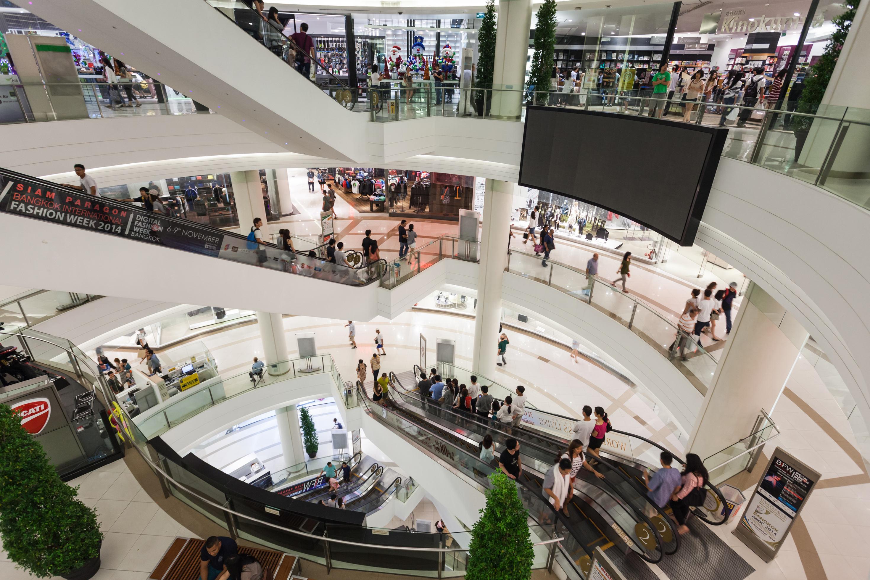 Siam Paragon Mall INterior